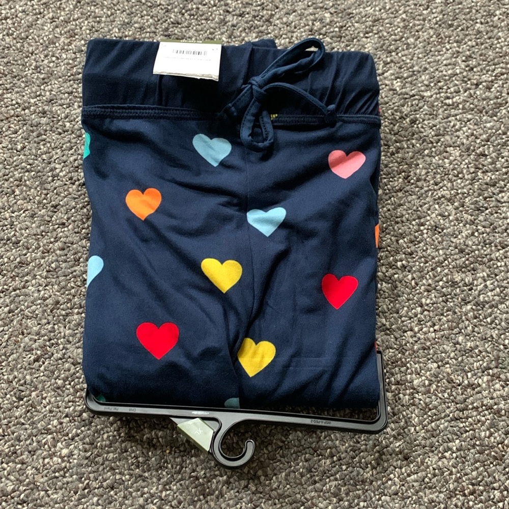 Heart pajama pants